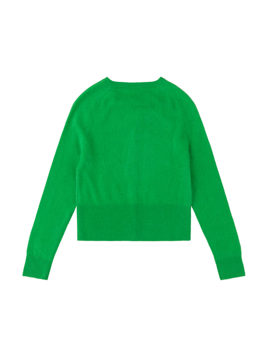 Jupiter Cashmere Cardi - Absinthe