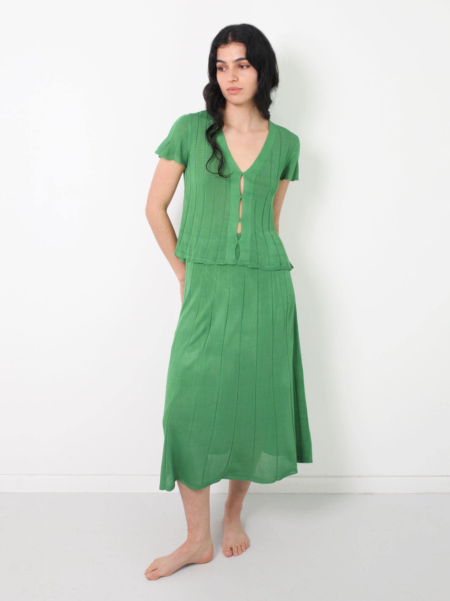 Sid Skirt - Emerald