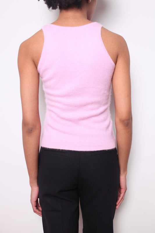 Jupiter Cashmere Tank - Candy
