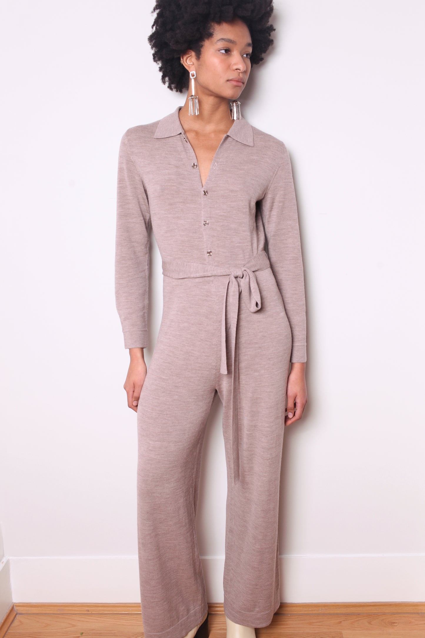 Gray Jumpsuit - Barley