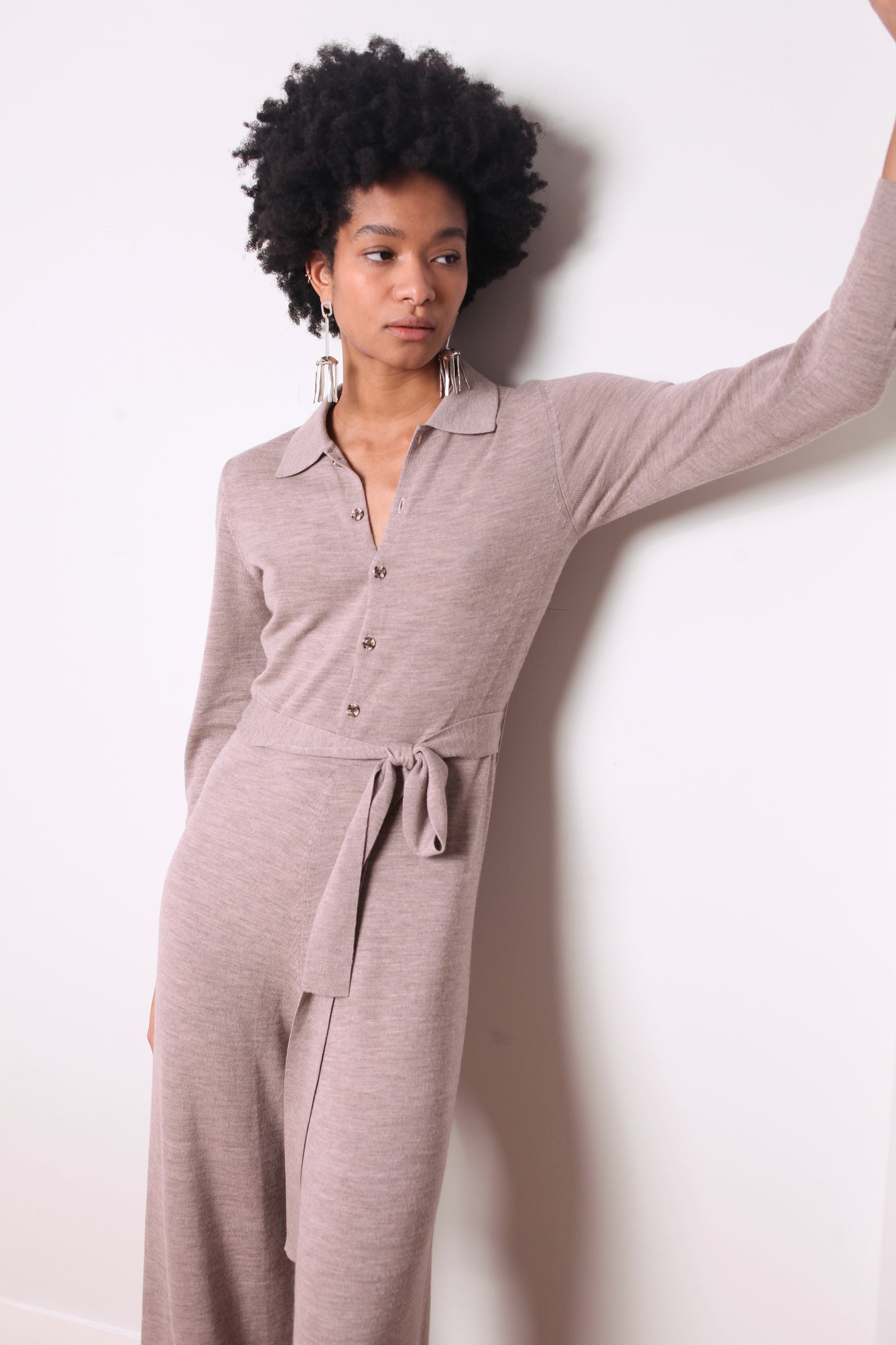 Gray Jumpsuit - Barley