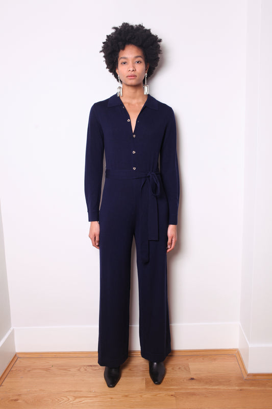 Gray Jumpsuit - Midnight