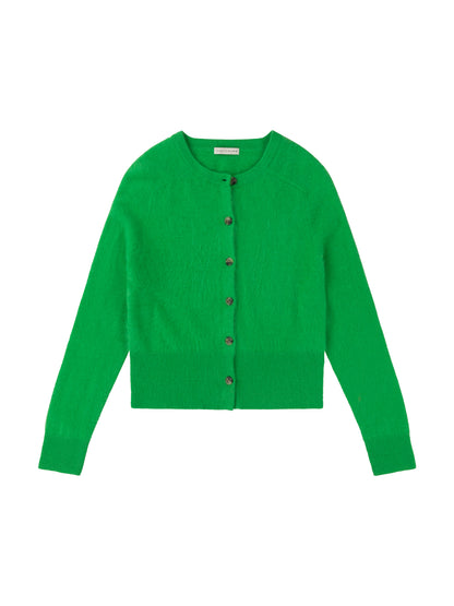 Jupiter Cashmere Cardi - Absinthe