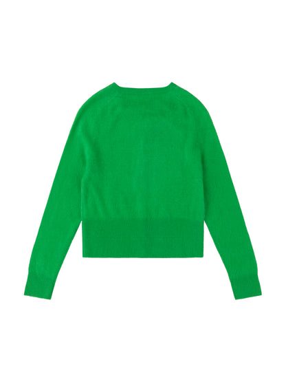 Jupiter Cashmere Cardi - Absinthe