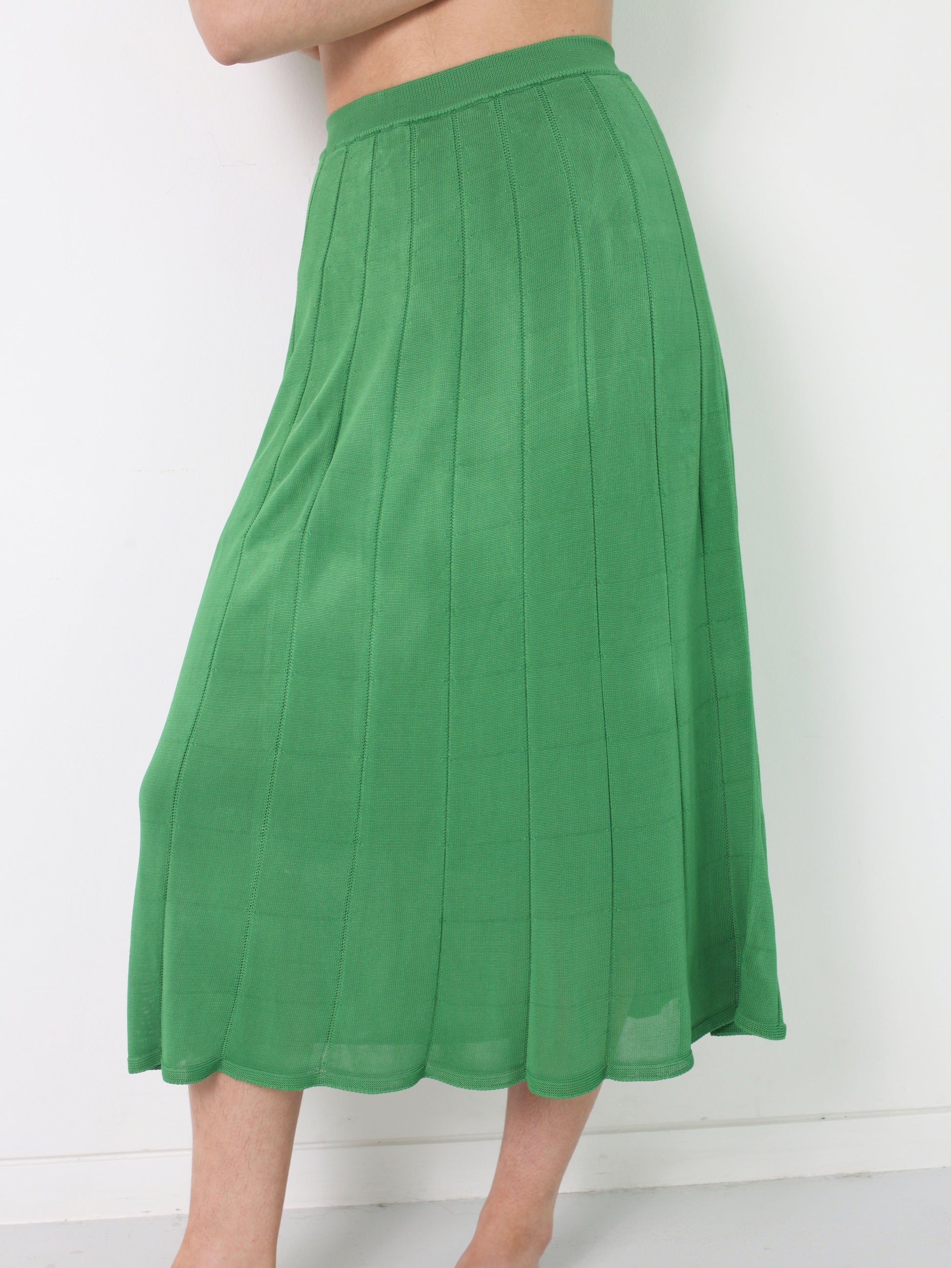 Green Skirt Size 10 Free People Skirt Size 10-Women-Army Green