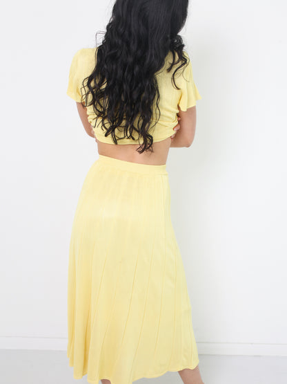 Sid Skirt - Butter