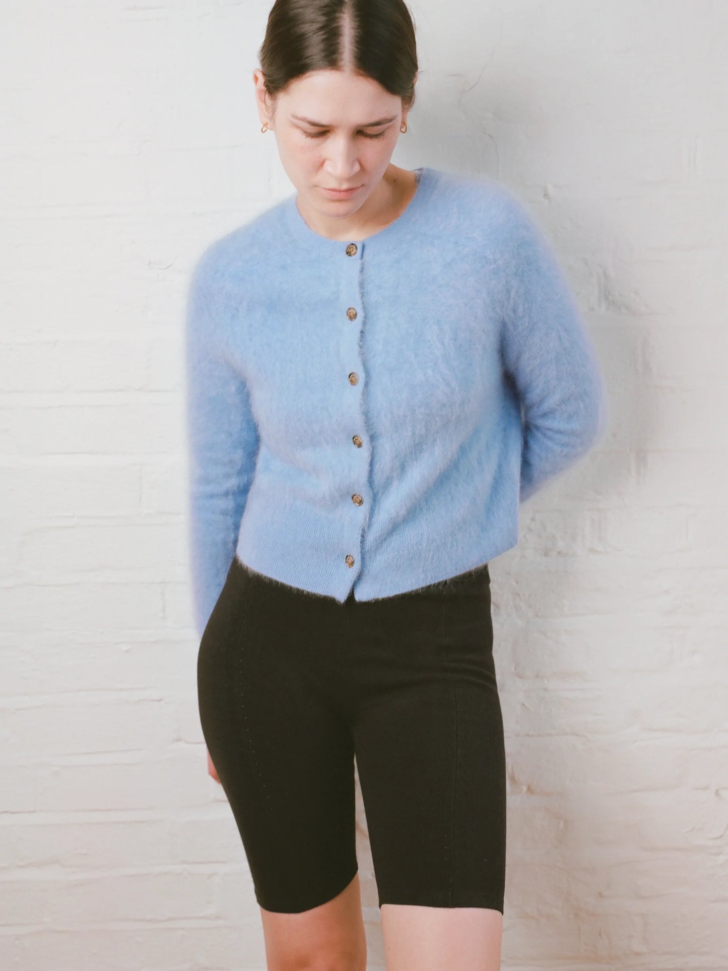 Jupiter Cashmere Cardi - Absinthe