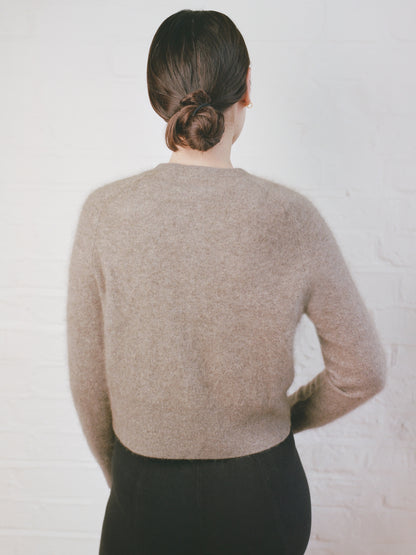 Jupiter Cardigan - Mushroom